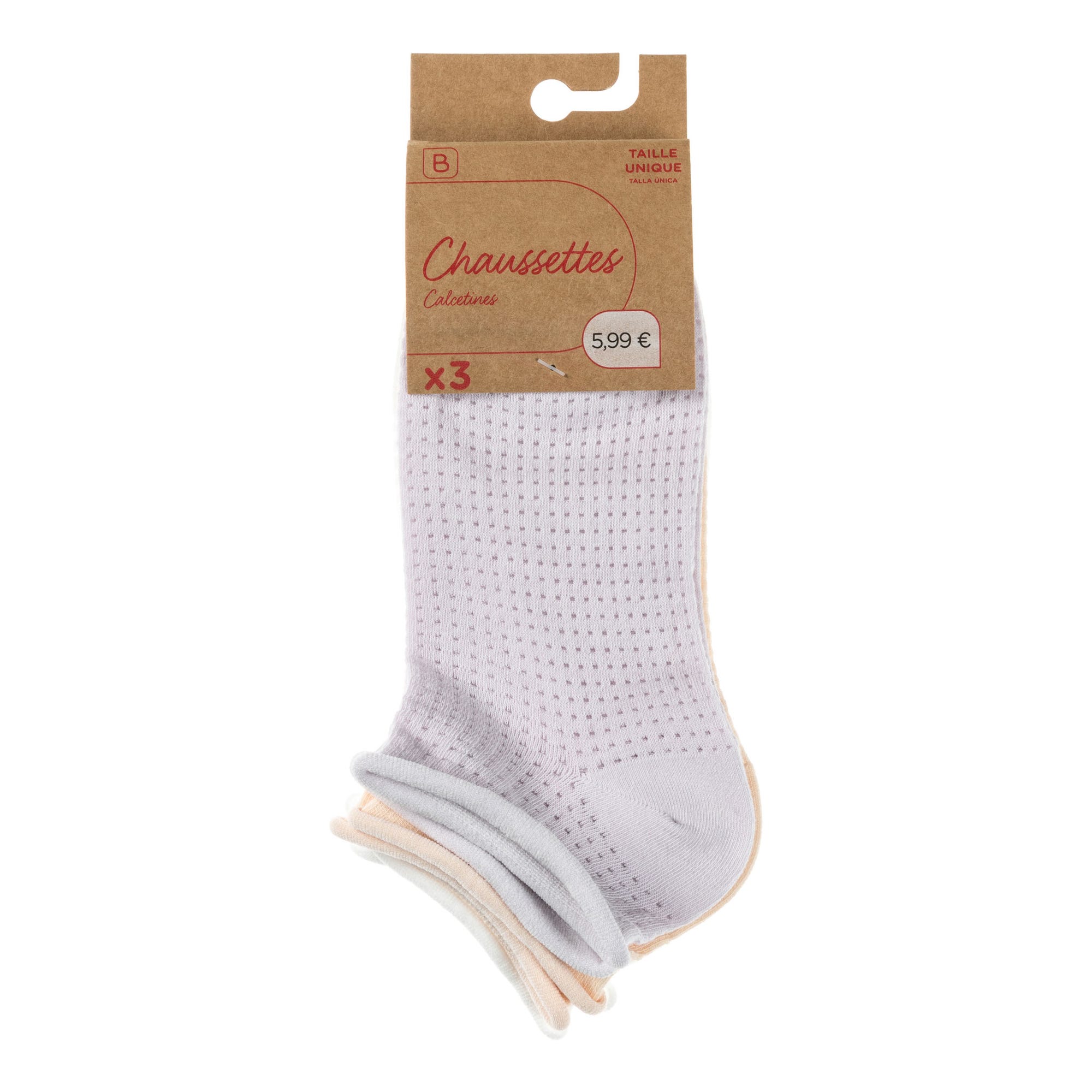 Chaussettes Femme rose
