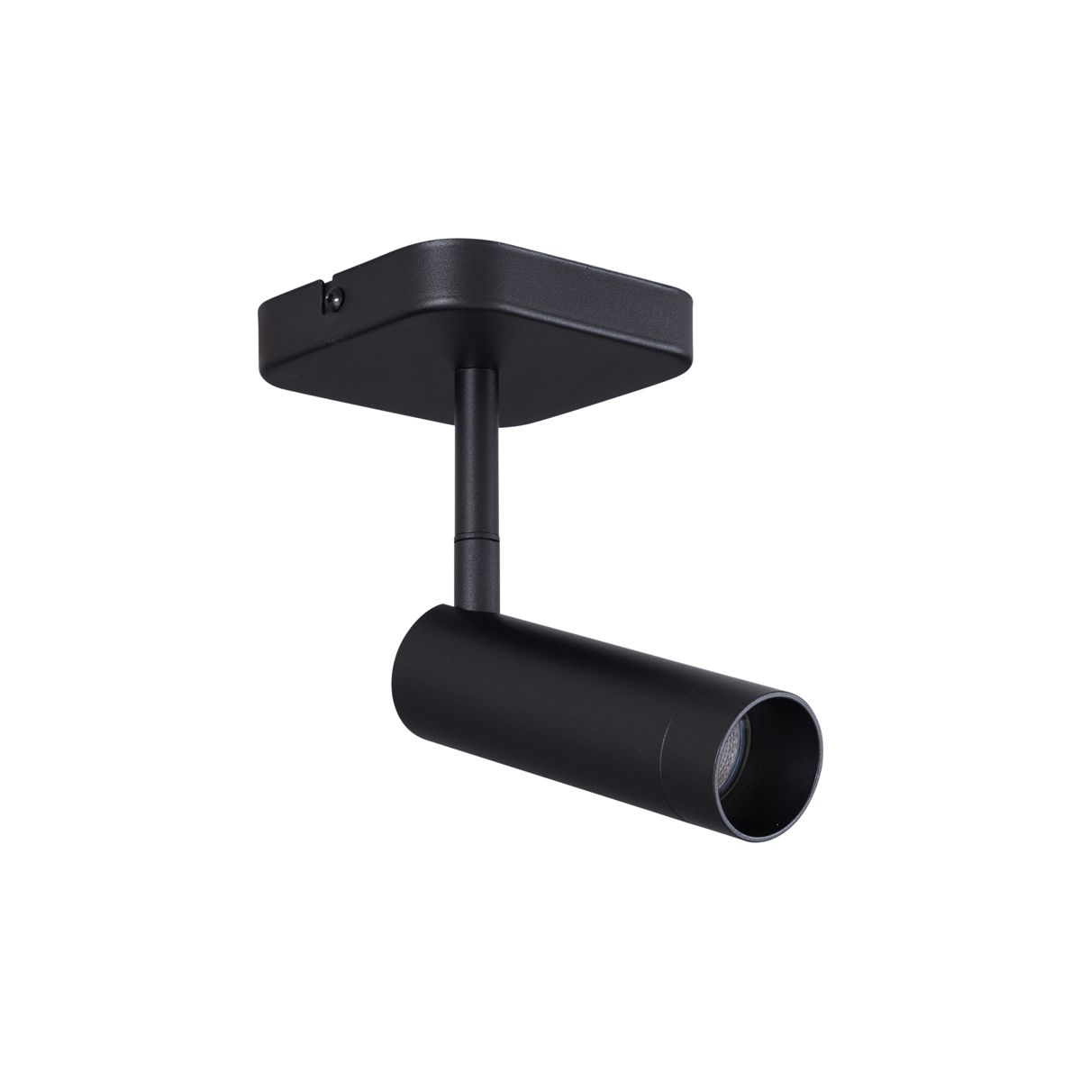 Moderne plafondspot zwart rond GU10 35mm draai- en kantelbaar - Kate
