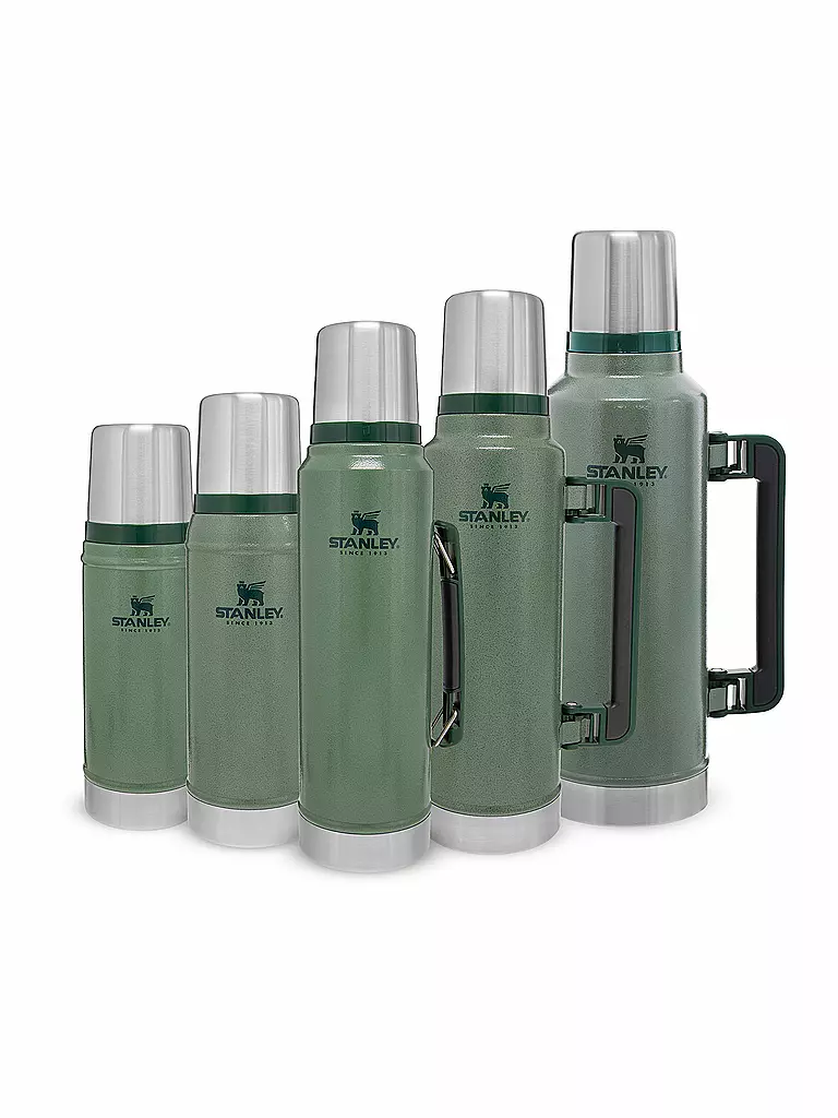 STANLEY Isolierflasche - Thermosflasche Classic 0,47l  Grün olive