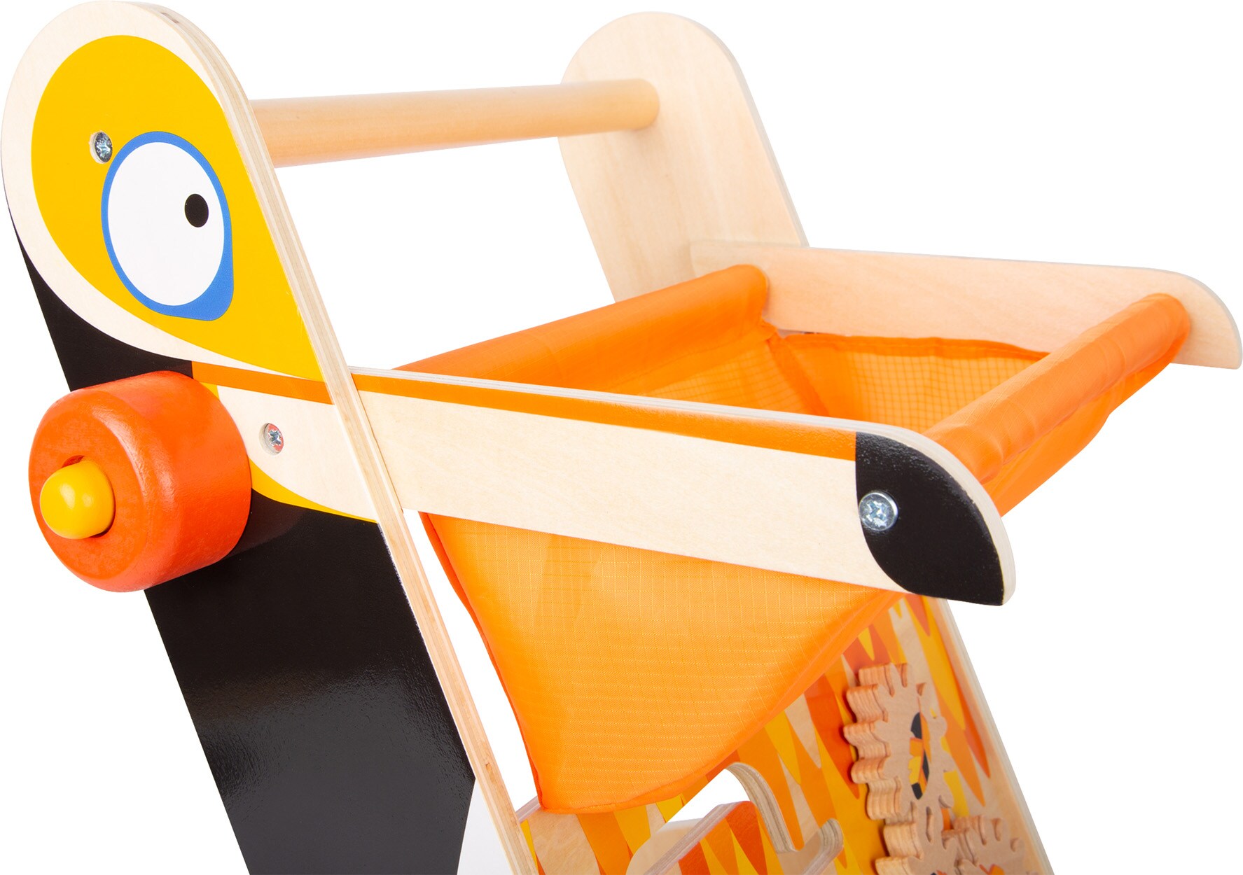 Smallfoot Lauflernwagen Tukan 11737 Mehrfarbig Lauflernwagen