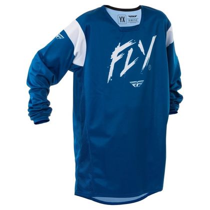 Maillot cross Fly KINETIC - STOKE - ENFANT - Bleu