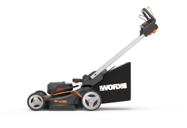 WORX WG749E, Skubbe plæneklipper, 46 cm, 2 cm, 8 cm, 55 L, Batteri