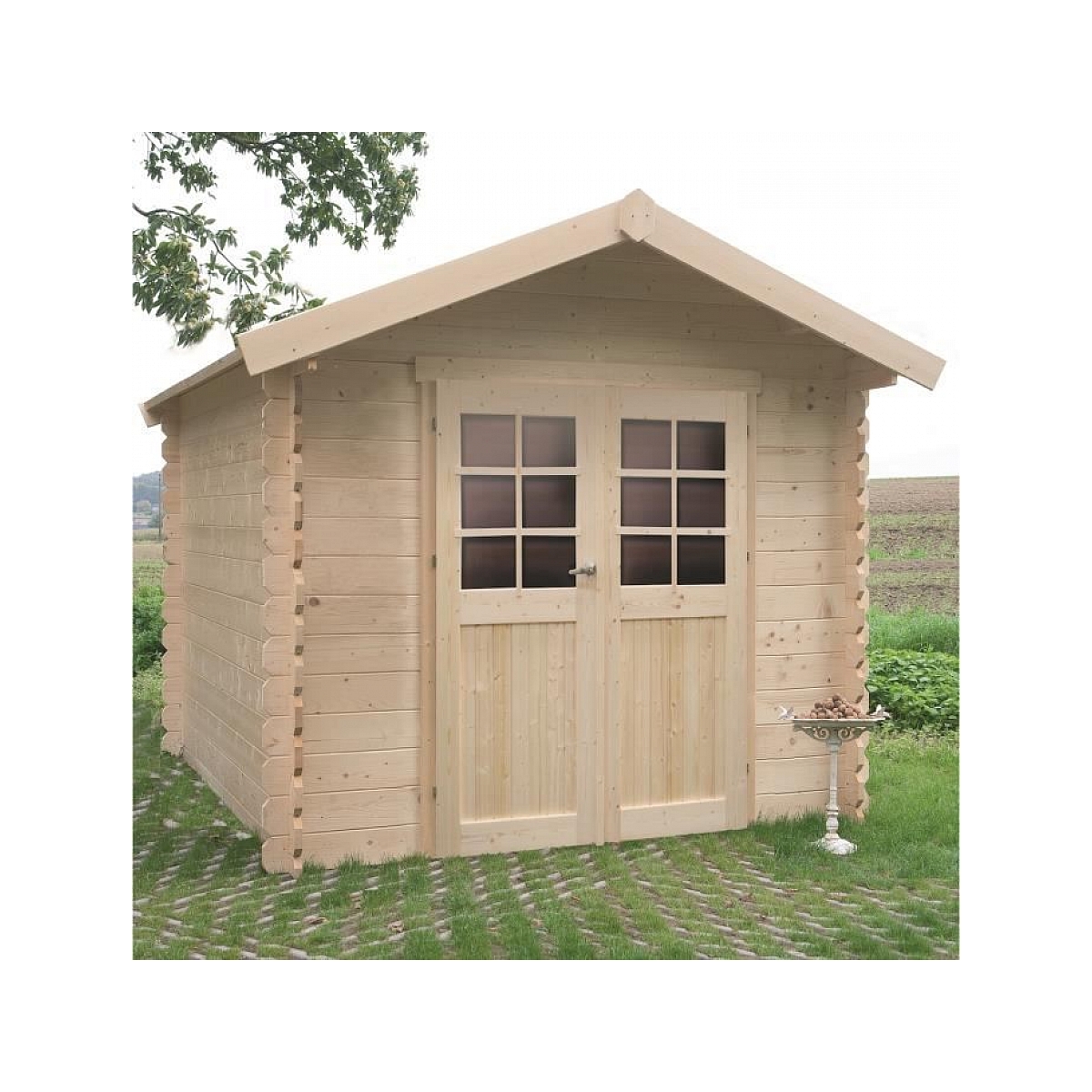 Abri de jardin nimes bois 2380 x 2380