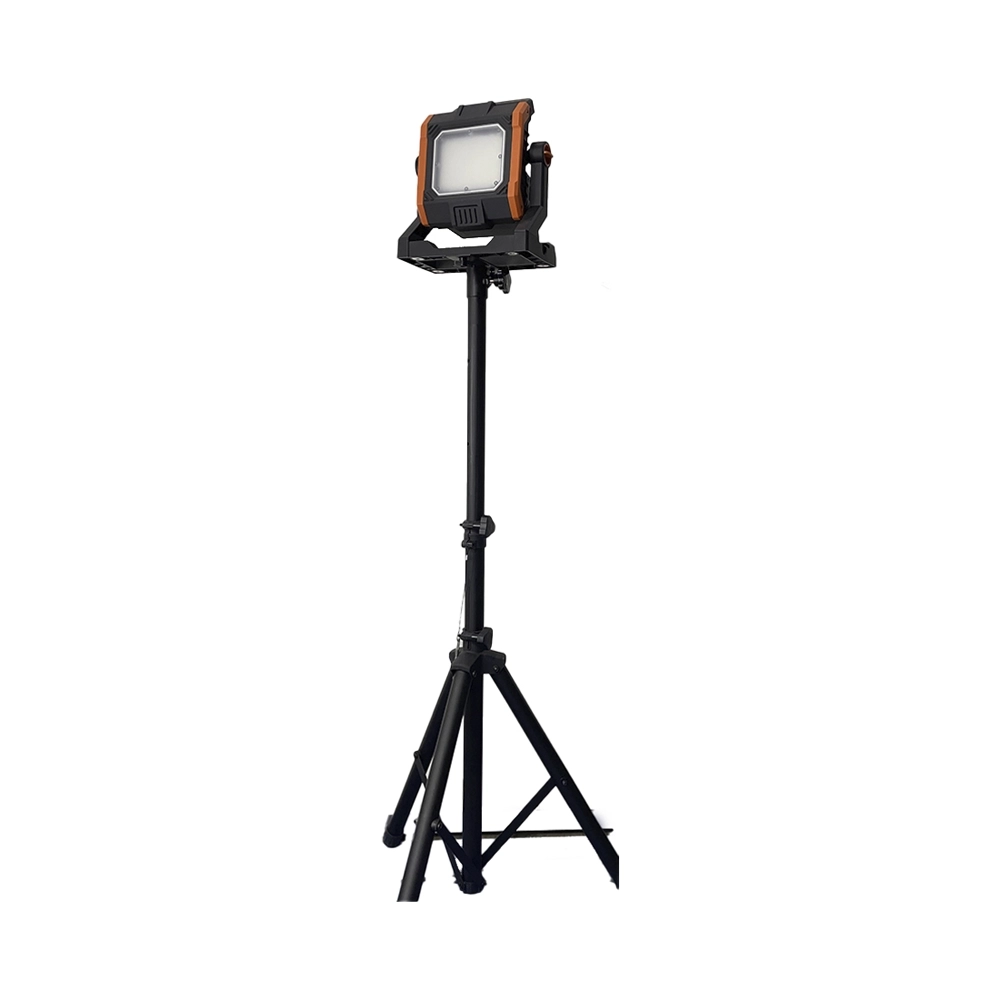 Ekström Akku LED Scheinwerfer 35W mit USB + Stativ