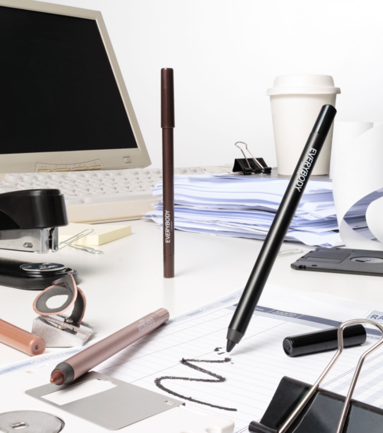 Everybody London - *Back to the Office* - Delineador Satin Kajal - Deep Black