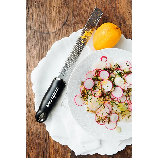 Râpe zesteur Premium Classic noire Microplane
