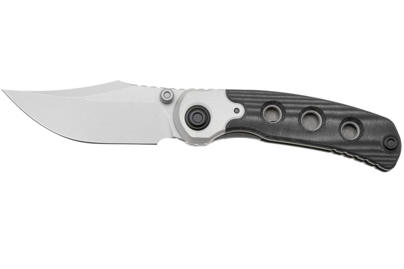 Kizer Pioneer Clip Point ZX-FK03A3 Satin Nitro-V, Aluminium Bolster, zakmes