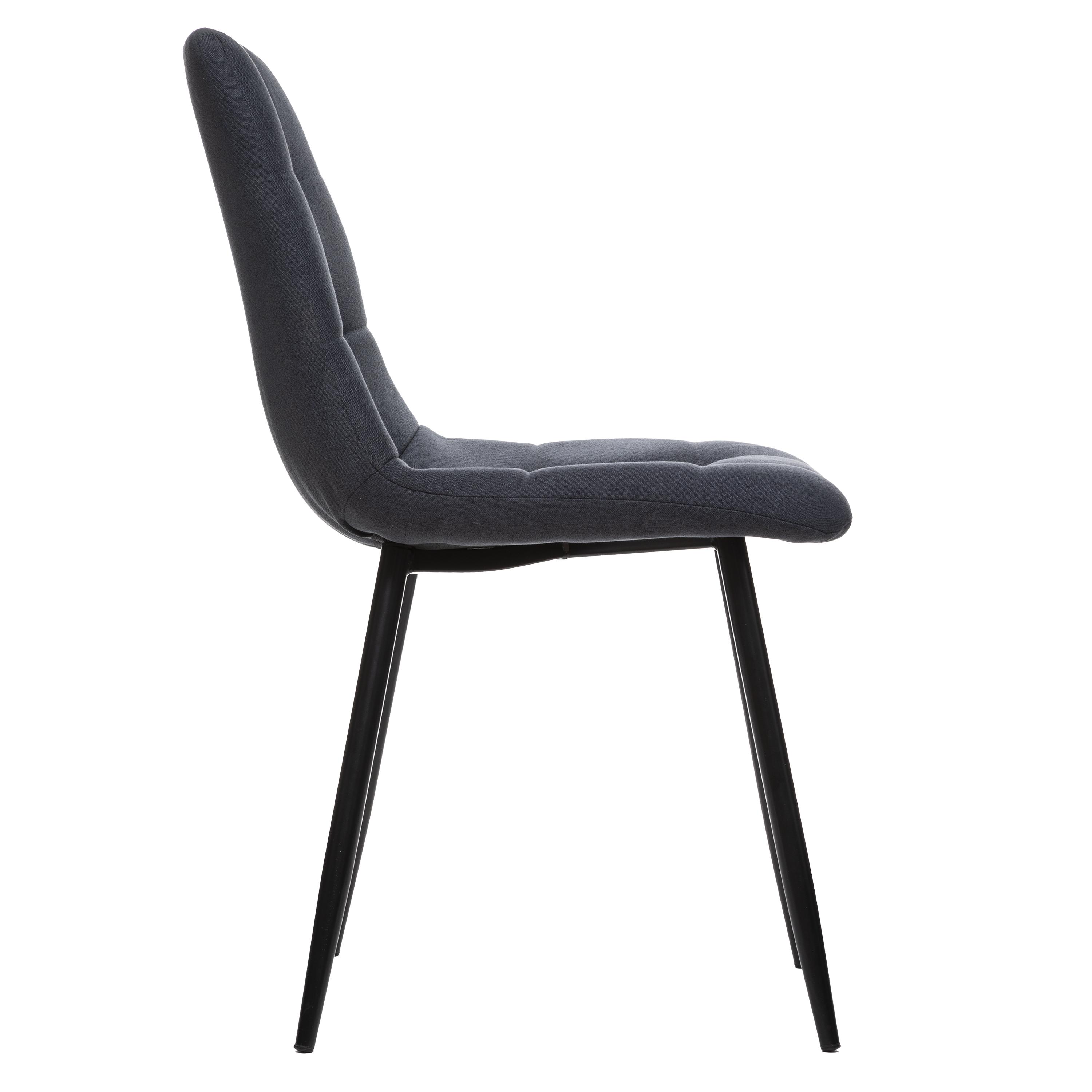 CHAISE SIRAC GRIS FONCE
