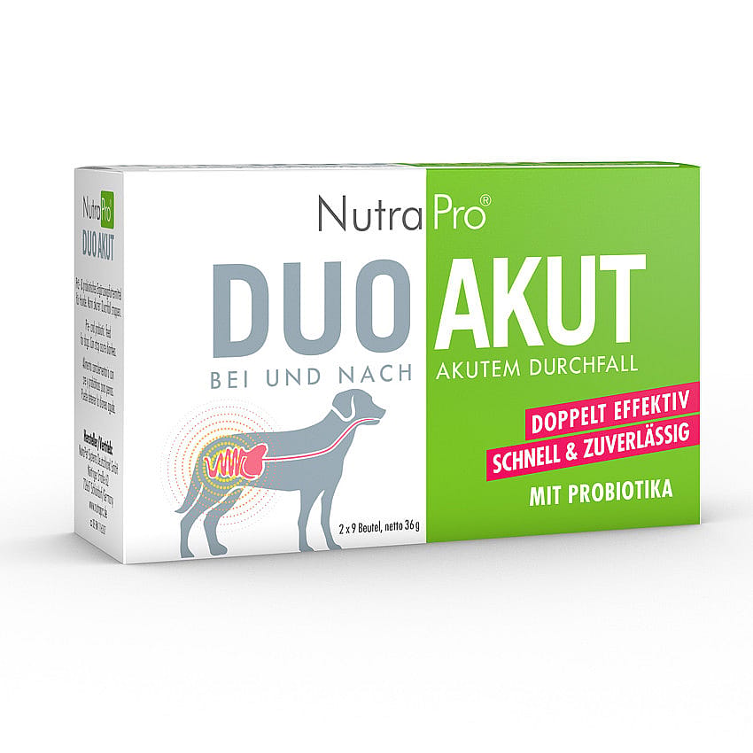 NutraPro Duo Akut Diarree Hond 18 sachets | 13693