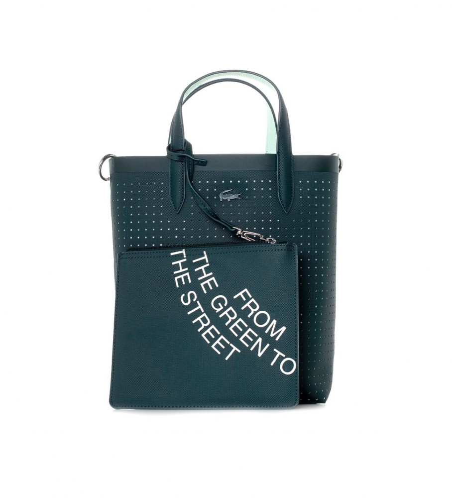 Bolsa Lacoste Vertical Verde
