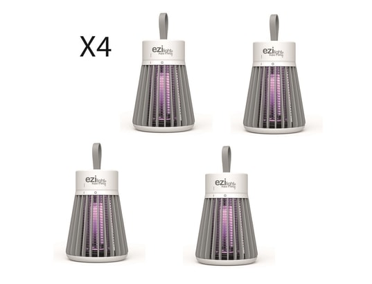 EZILIGHT - Lanternes Lampe anti-moustique nomade ® mosquito stop pack 4