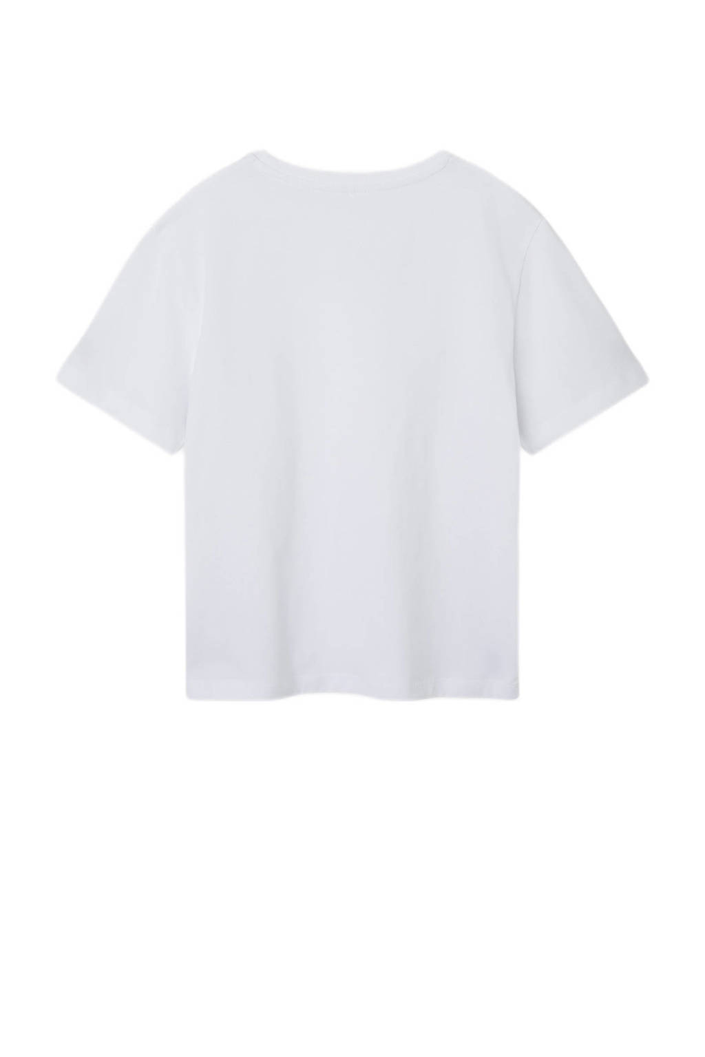NAME IT T-shirt NKMBRODY met tekst wit