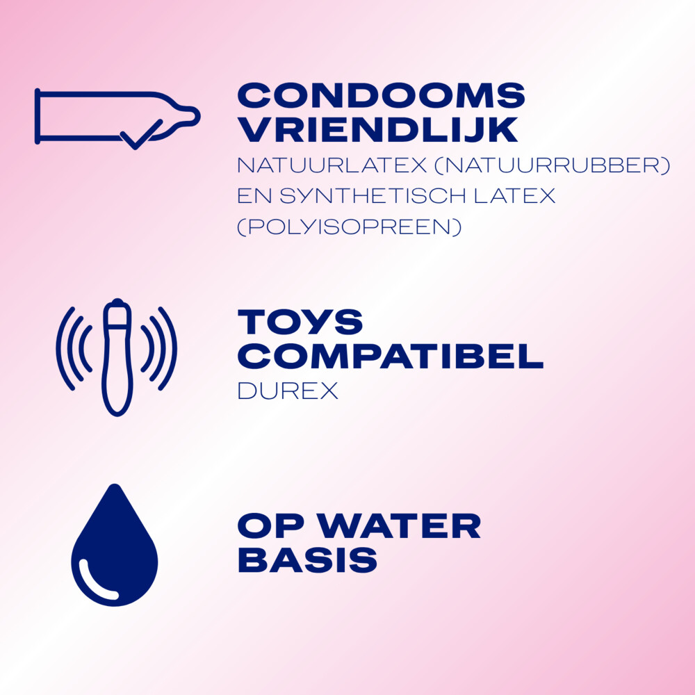 Durex Glijmiddel Natural Extra Sensitive 100% natuurlijk100 ml