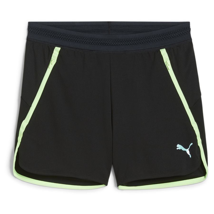PUMA Short d'Entraînement IndividualBlaze - Noir/Fizzy Apple Femme