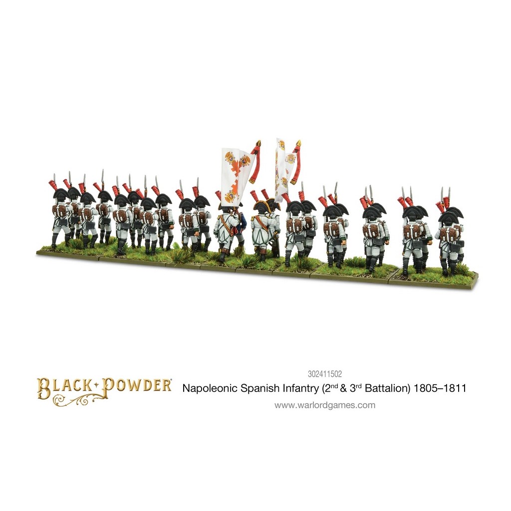 Napoleonic Spanish Infantry (2nd & 3rd Battalions) 1805-1811
