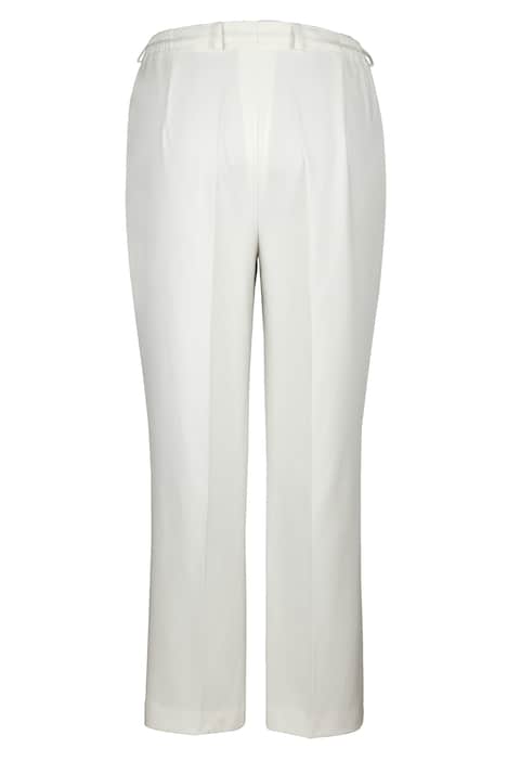 Bauchweg-Hose, Straight Fit, teilelastischer Bund