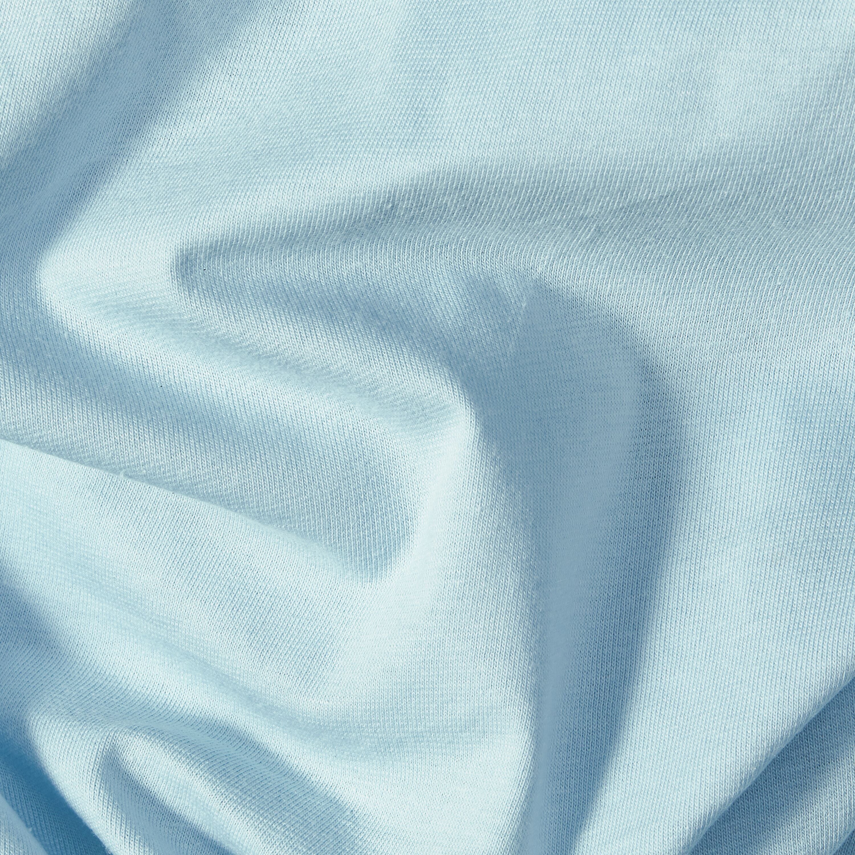 BRAN Jersey-Fixleintuch - Blau / B: 90.0 cm x H: 200.0 cm