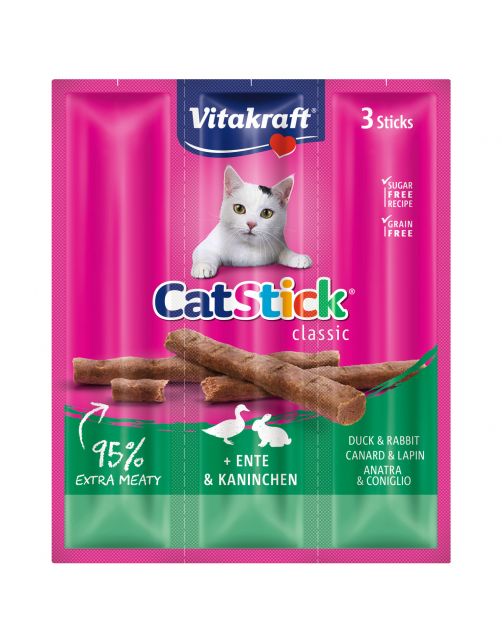 Vitakraft Cat-Stick Mini 3 stuks - Kattensnack
