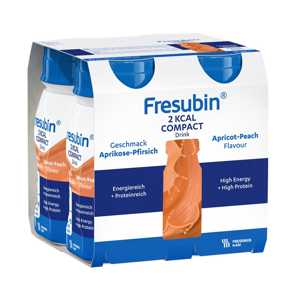 Fresubin 2 kcal Compact DRINK Aprikose Pfirsich Fl 125 ml