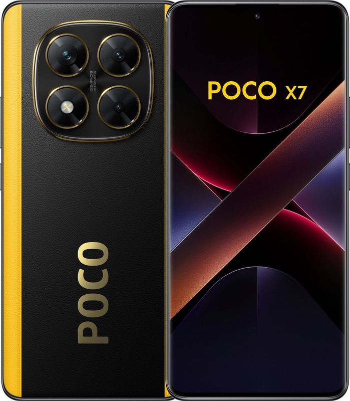 Xiaomi - Poco X7 - Smartphone - Zwart - 8GB RAM - 256GB opslag