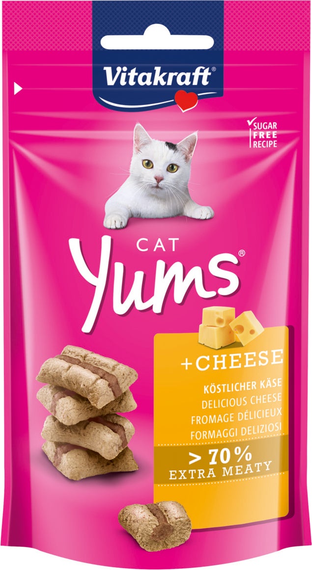 Vitakraft kattensnack Cat Yums kaas 40 g