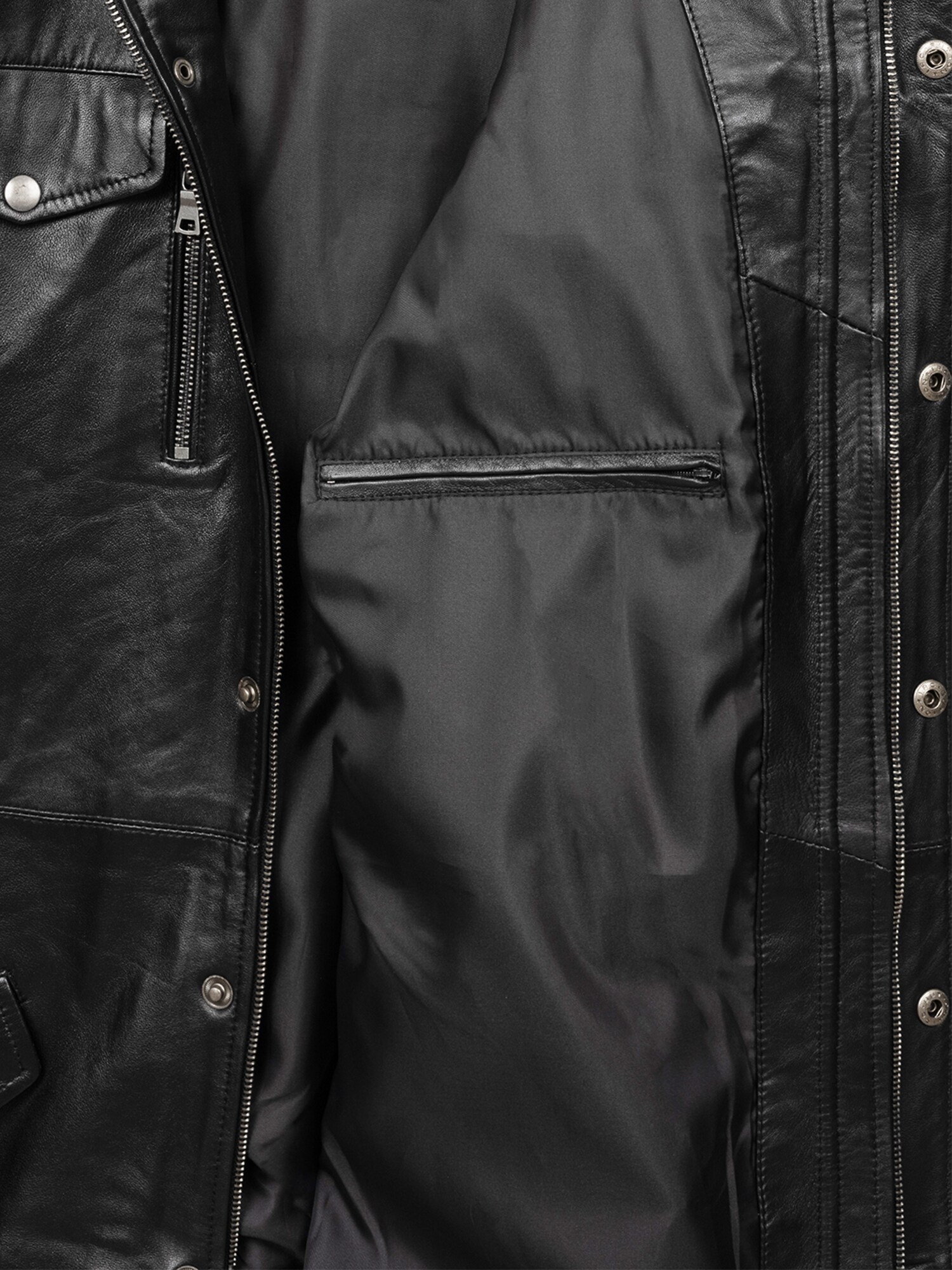 Rock Creek Ledermantel Jacke