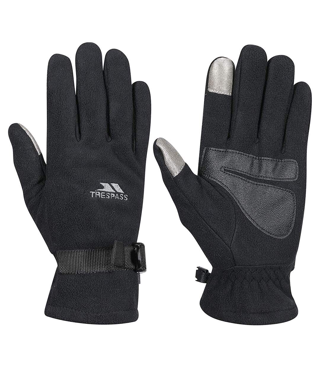 Trespass - Gants tactiles CONTACT - Adulte (Noir) - UTTP953