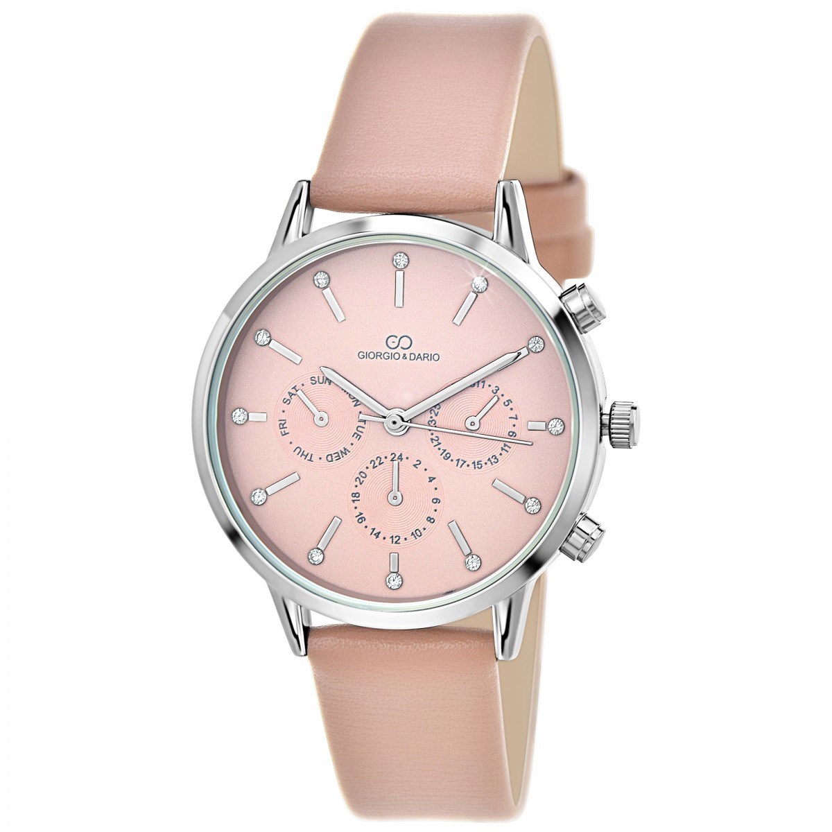 Montre Tracy élégante ornée de Cristaux scintillants SC Crystal