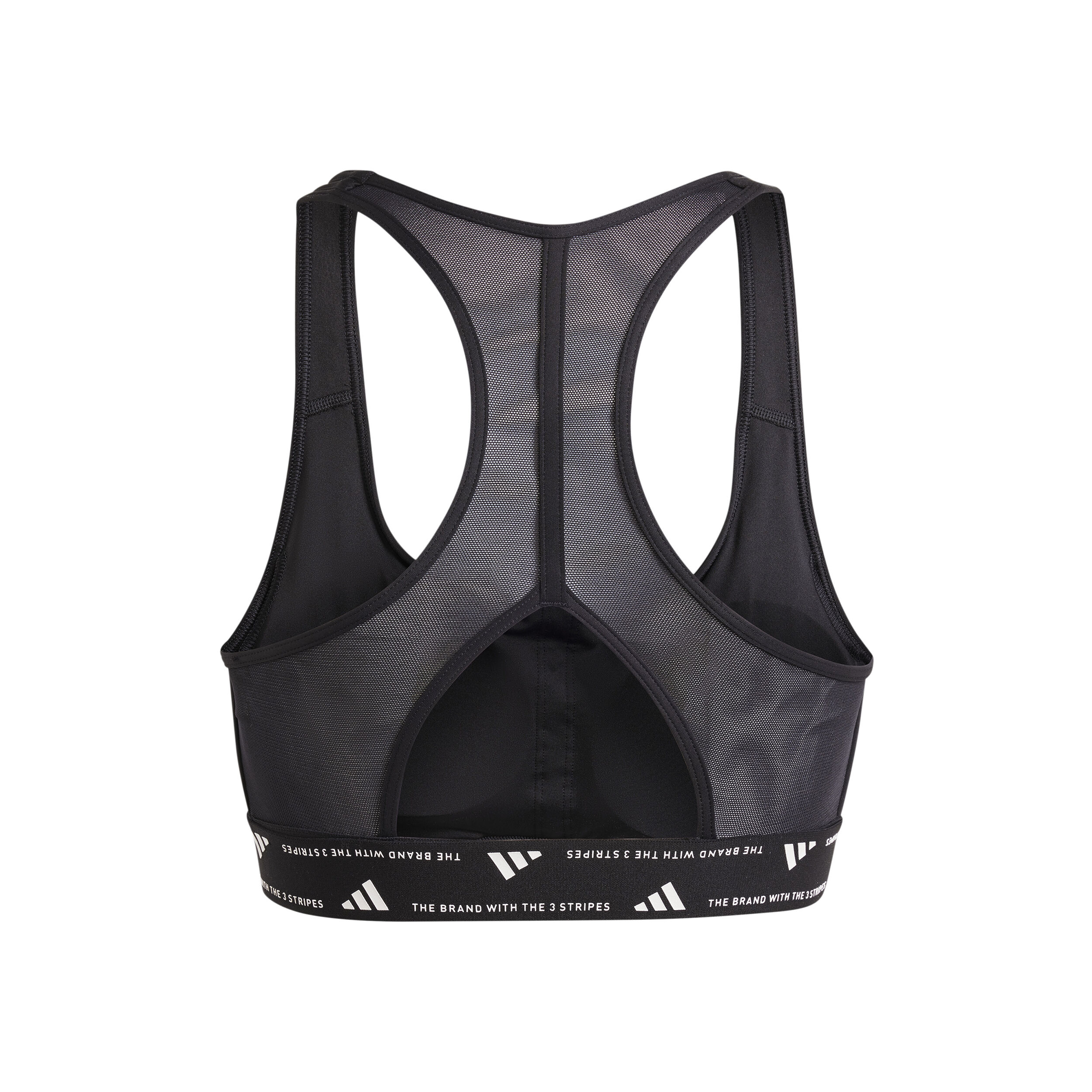 adidas Power Racer Medium Soutien-gorge Sport Femmes - Noir