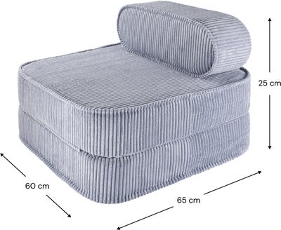 Wigiwama Flip Brettbart Stol 150x60 cm, Blueberry Blue
