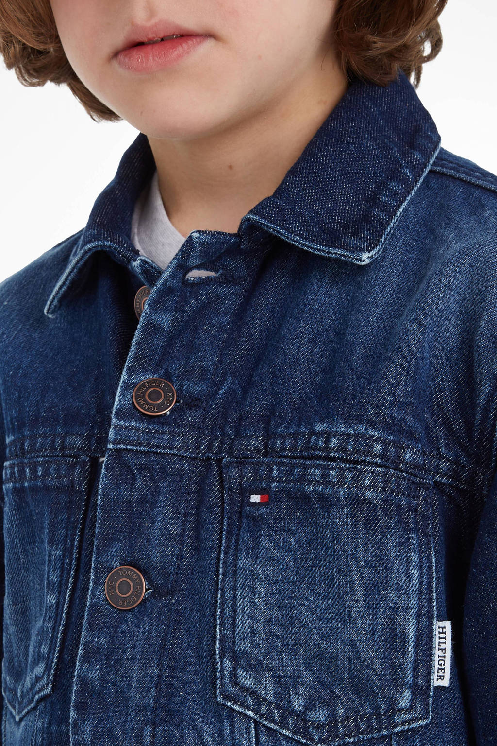 Tommy Hilfiger spijkerjas denimblauw