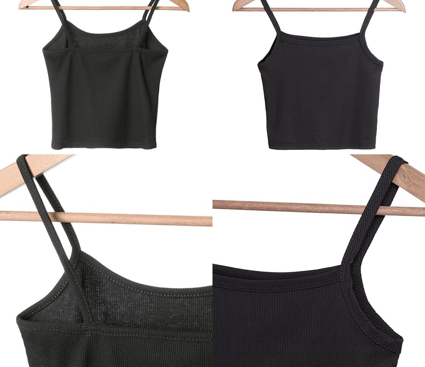 Dute - Cropped camisole top