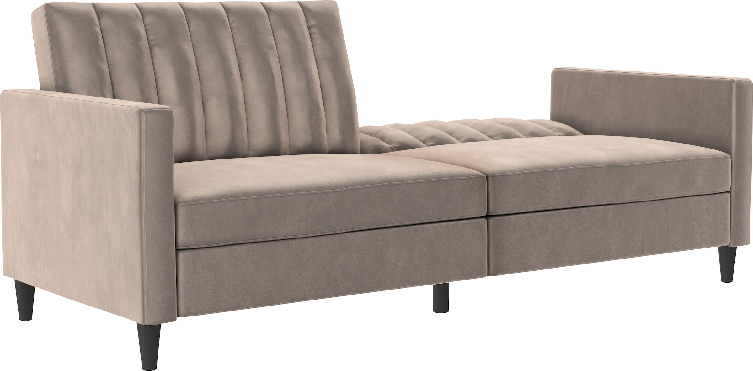 Dorel Home 3-Sitzer »Celine« Rückenlehne 2-teilig und 3-fach verstellbar, Sitzhöhe 43 cm