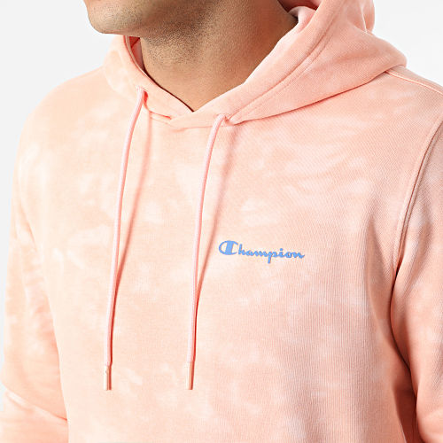 Sweat Capuche Tie Dye 217255 Rose
