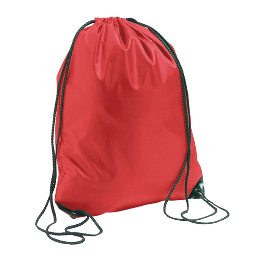 Mochila impermeável/resistente à água com cordão para esportes/academia