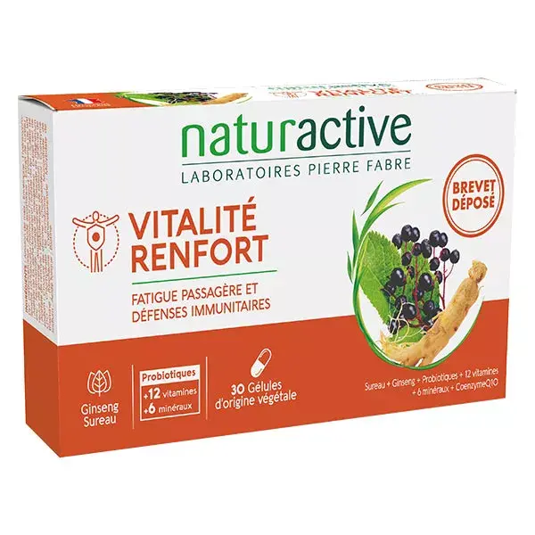 Naturaactive Activ 4 Reforço: Defesas Imunológicas e Vitalidade - 30 cápsulas