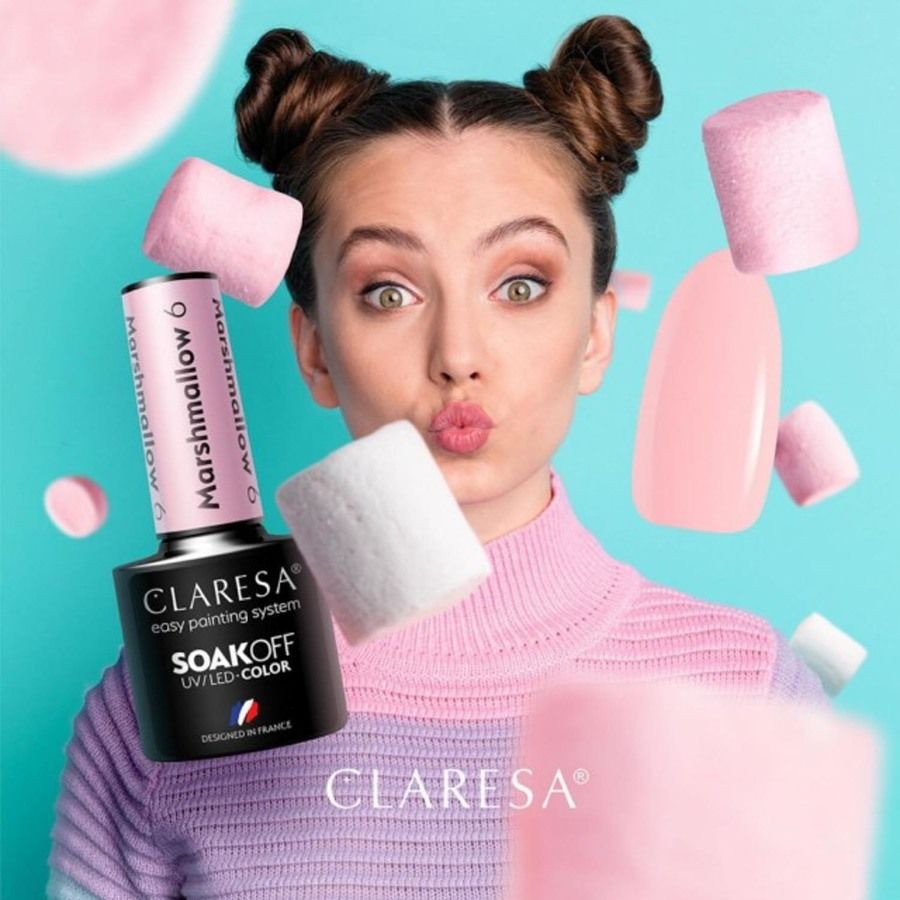 Claresa Nail Polish Hybrid Soak Off Marshmallow 06 5ml