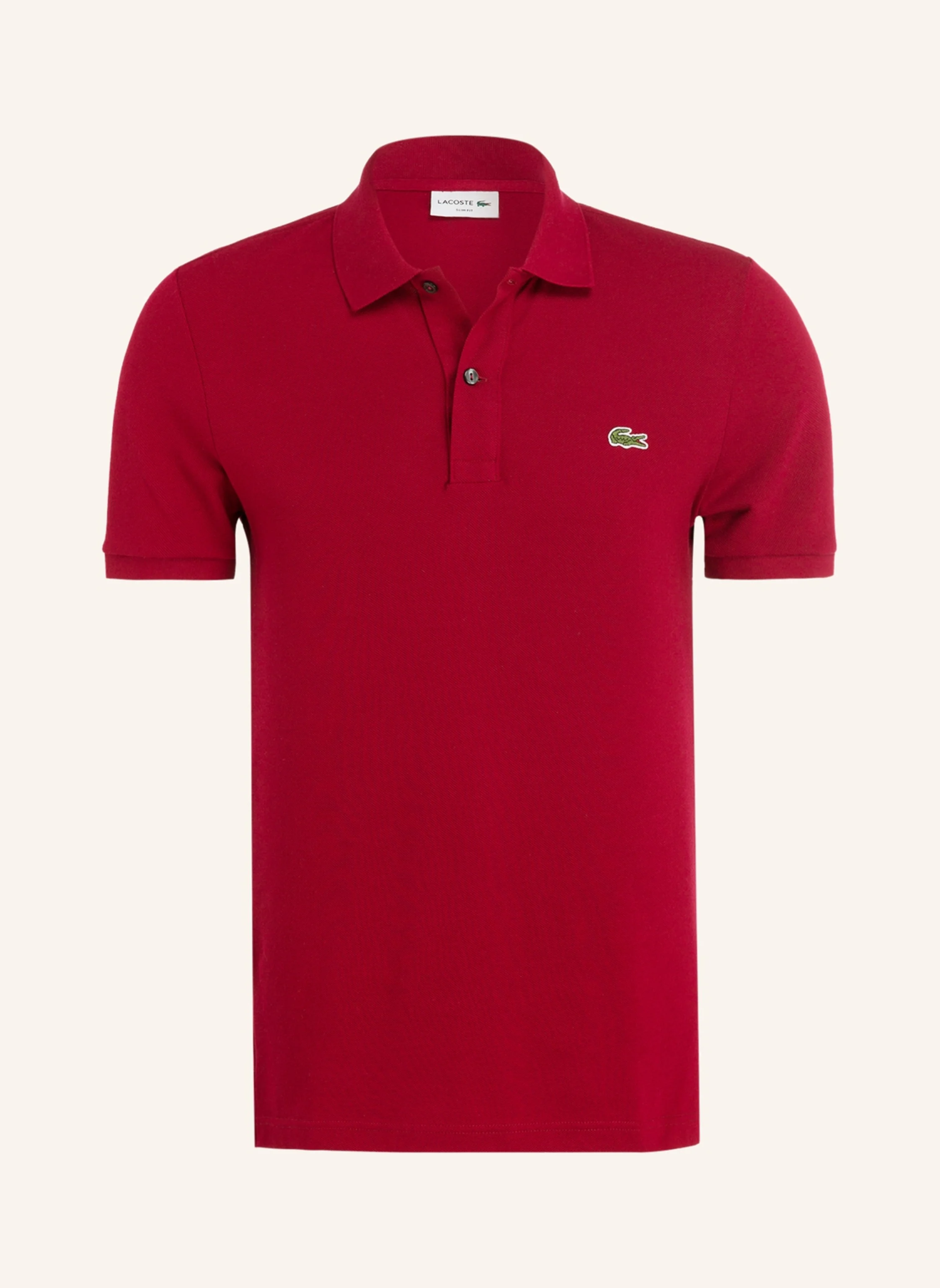 LACOSTE Piqué-Poloshirt Slim Fit