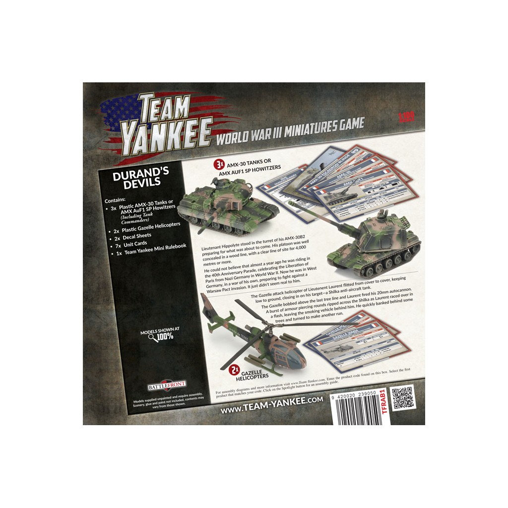 Team Yankee - Durand's Devils Plastic Army Deal