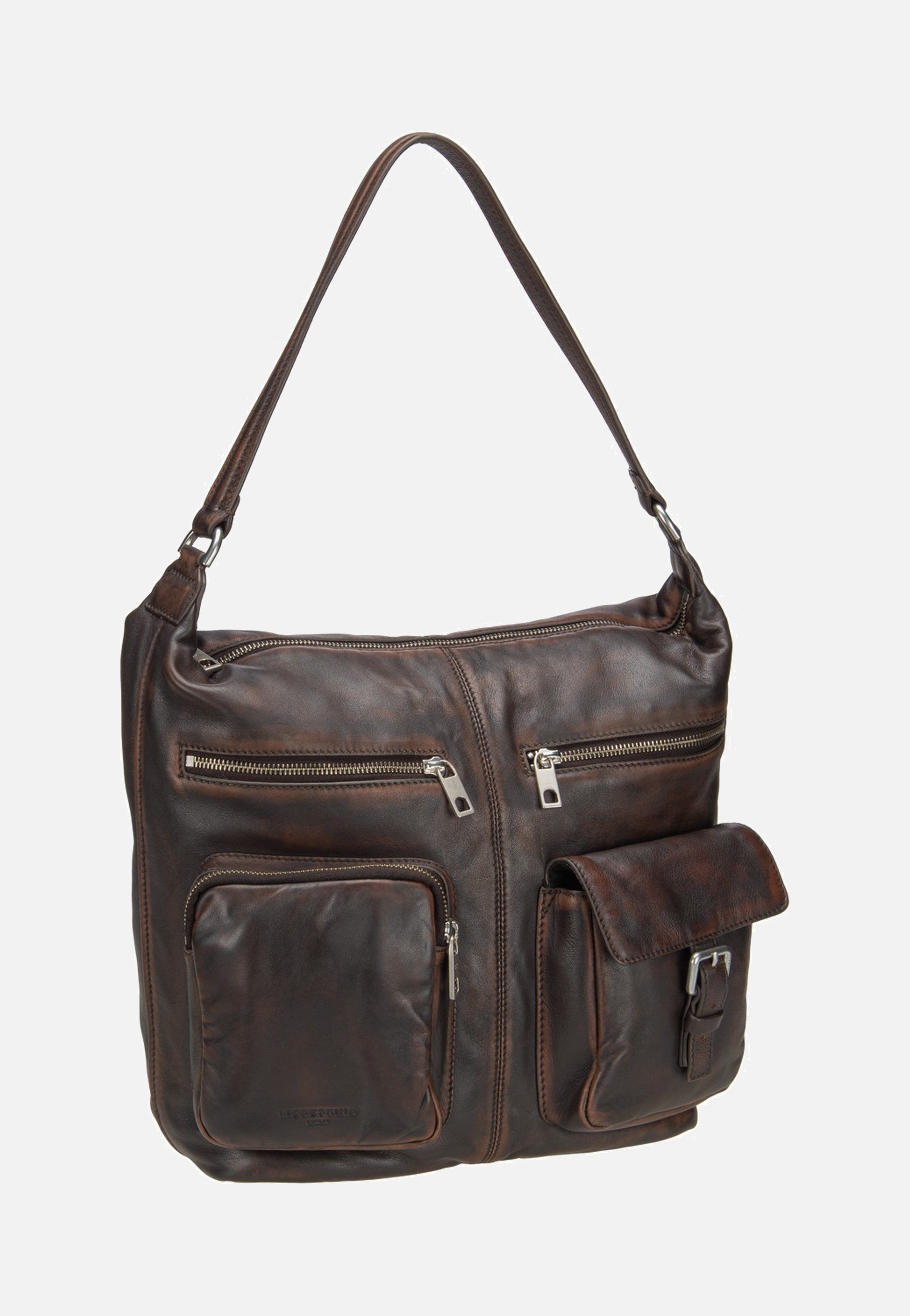 Andrea Hobo M Lamb Snowcem Roasted Coconut - Hobo Bag
