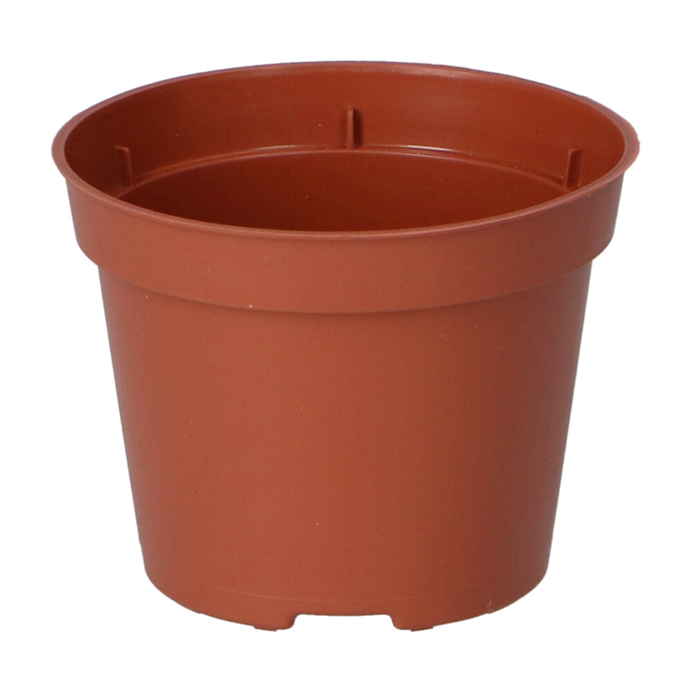 SOGO Plastic Potje Terra Kleur 9 cm18 stuks