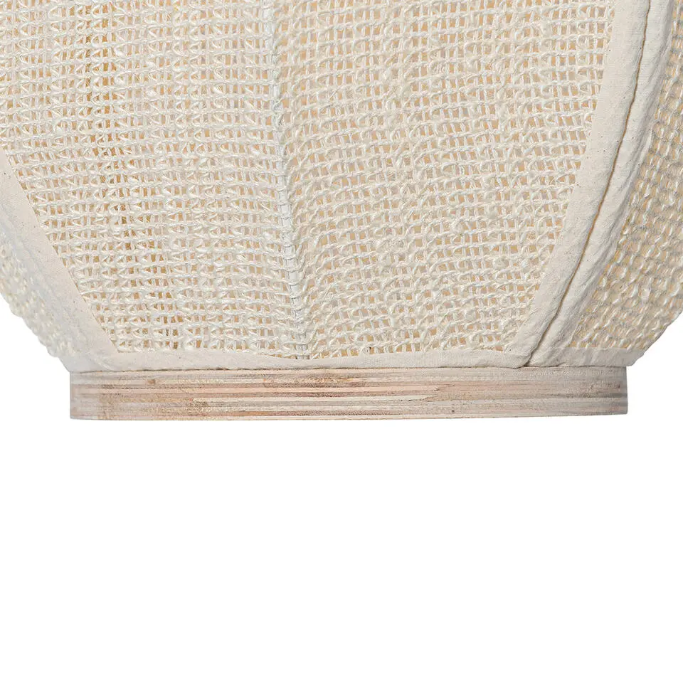 Qazqa hanglampen rob wit e27