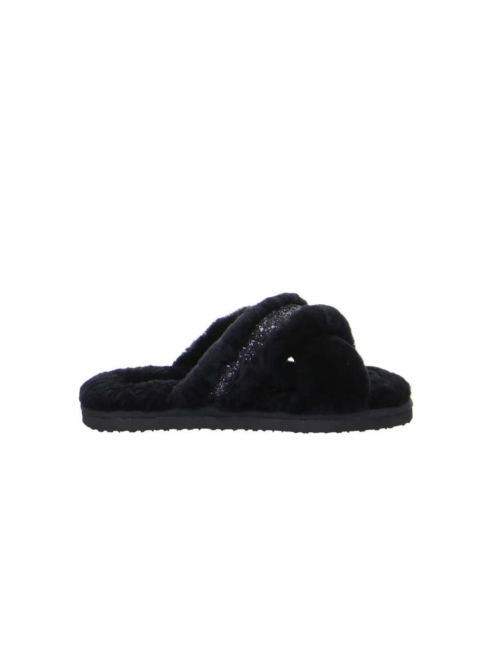 Hausschuh Cosy schwarz