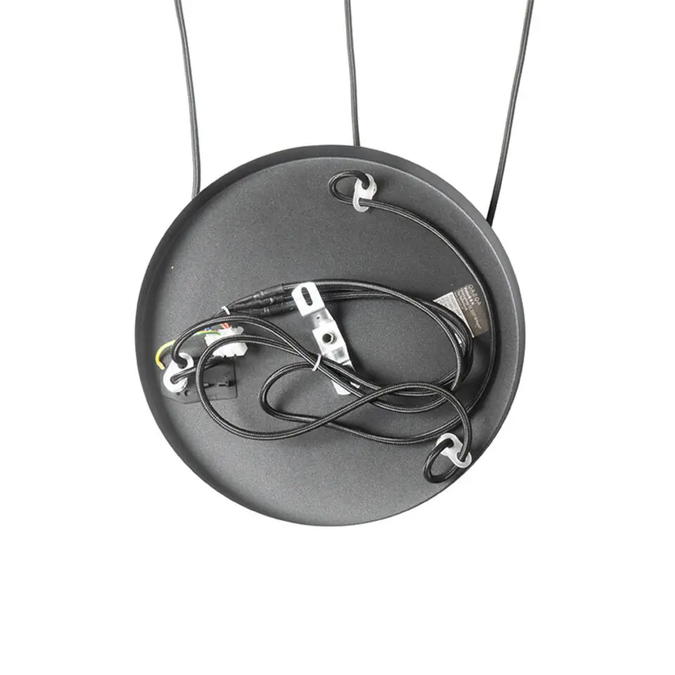 Qazqa hanglampen pallon goudkleurig e27