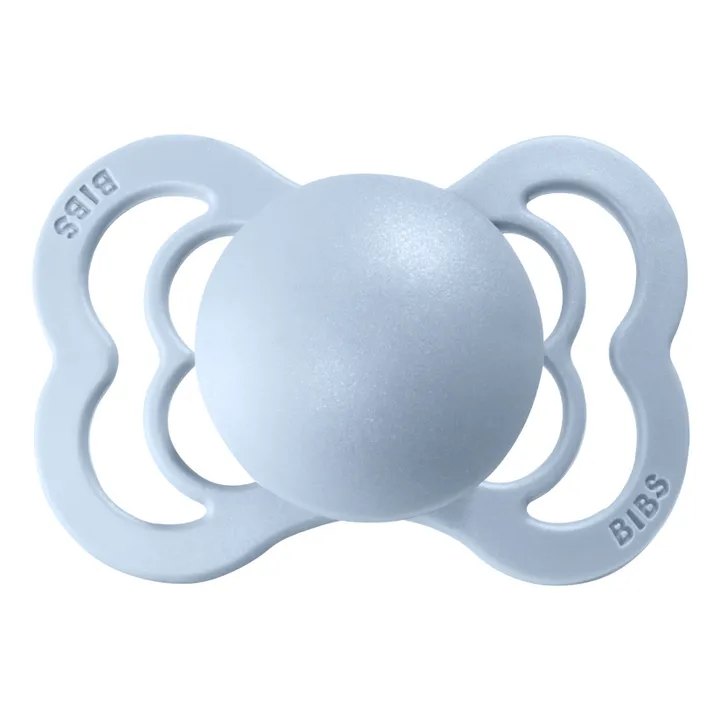 Bibs Tétines en silicone - Set de 2 | Bleu ciel