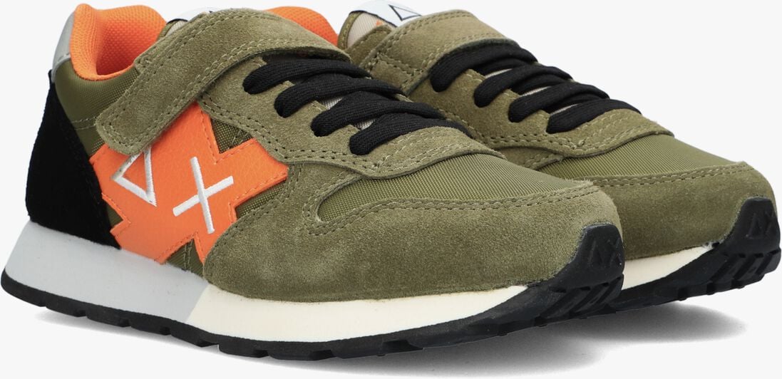 SUN68 groene sun68 lage sneakers boys jaki basic