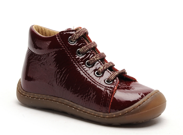 Bopy boots bottine bebe jordana rouge