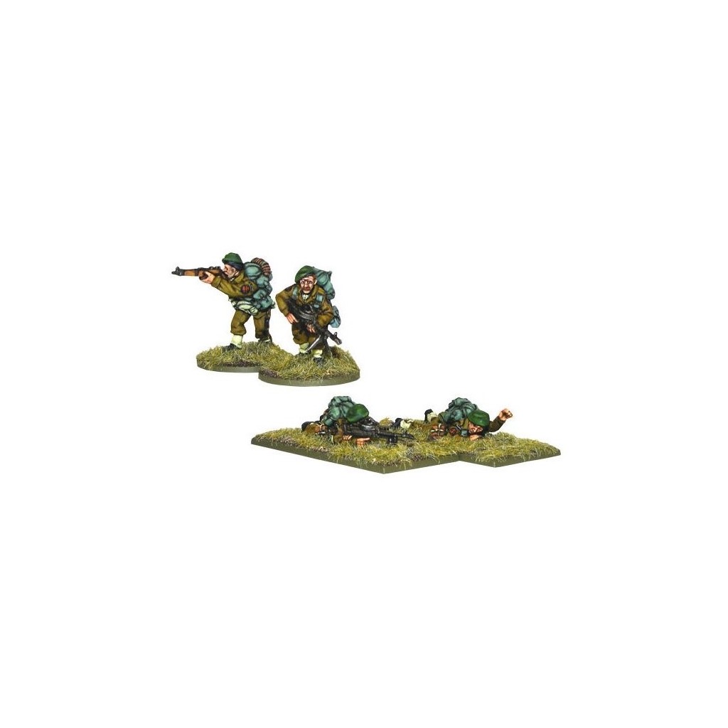 Bolt Action - British - Commando Vickers K LMG Teams