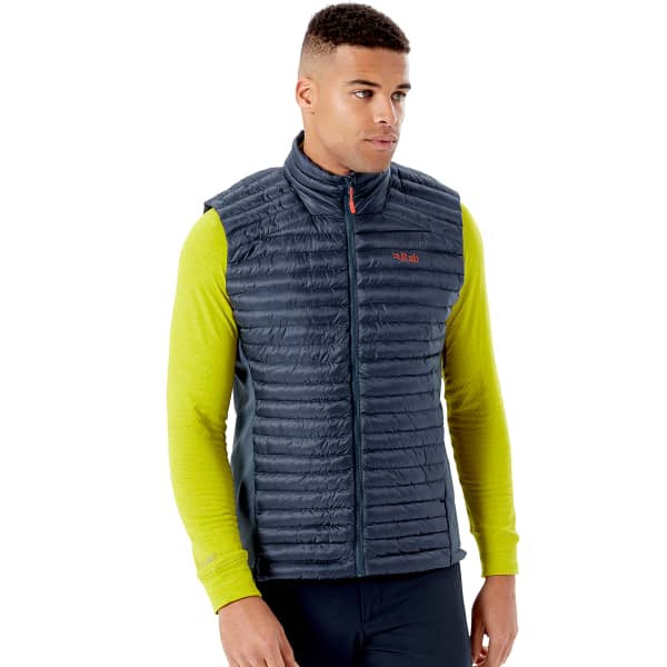 Doudoune randonnée RAB CIRRUS FLEX 2.0 VEST STEEL