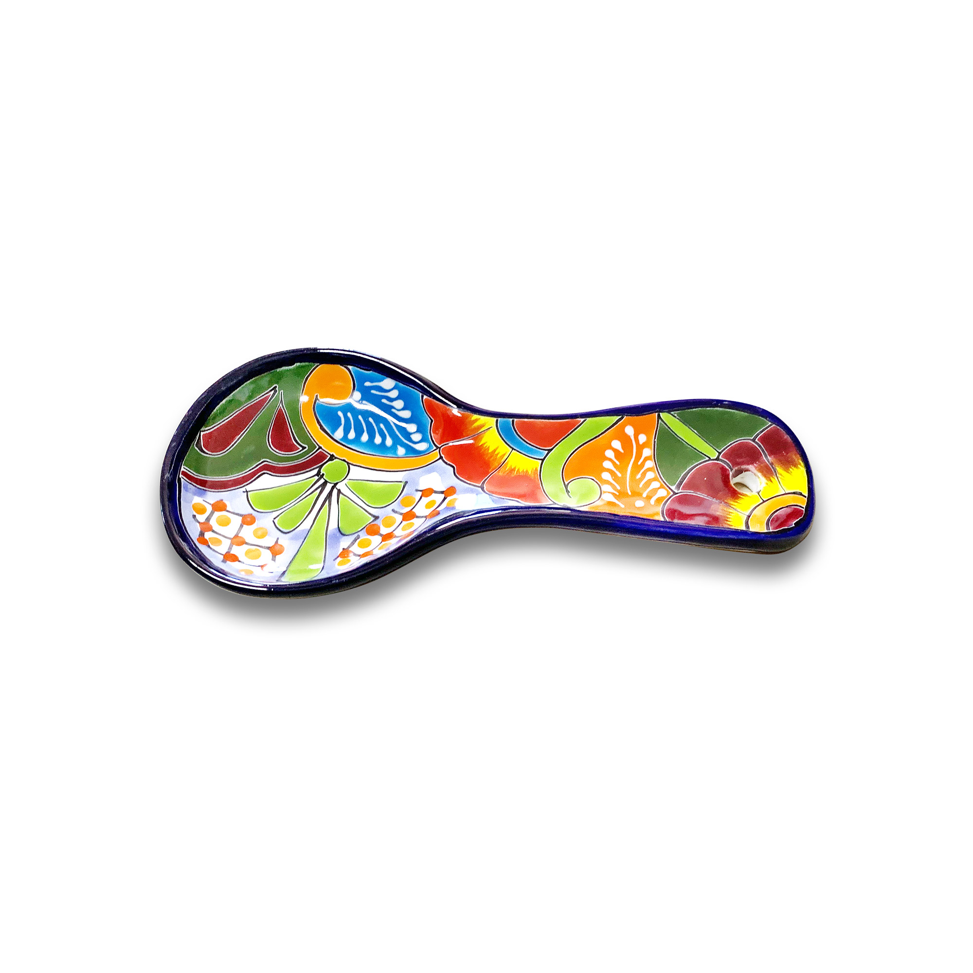 Löffelablage 'Blätter', multicolor, B 25 cm, L 12 cm, H 3 cm zu 12,80